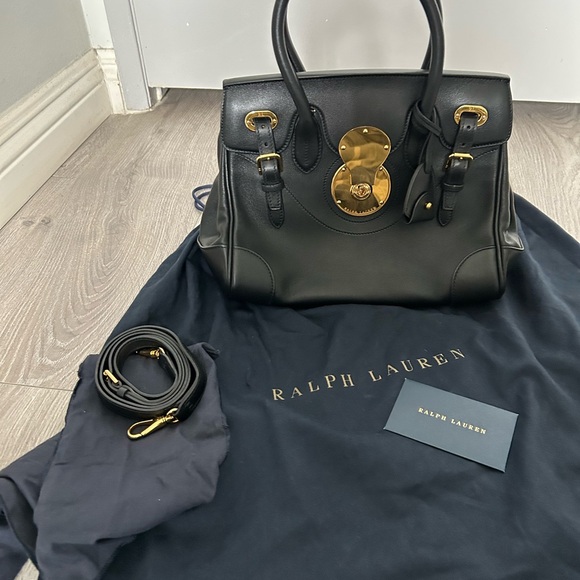 Ralph Lauren Signature Classic Handbag - Picture 7 of 7